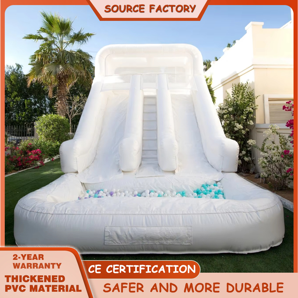 Kids Outdoor Water - PVC Big White Dual Lane Dry