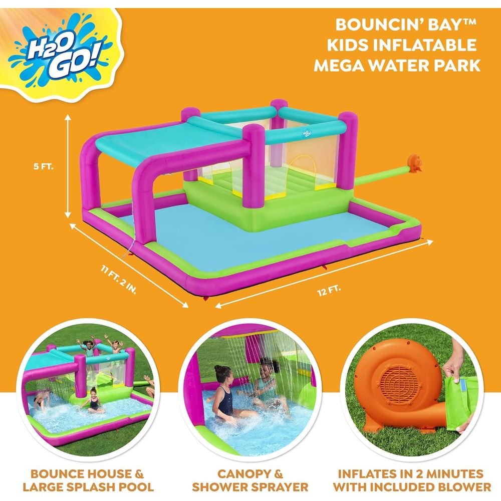 Bouncin' Bay Kids Iatable Mega – Kids Outdoor Water Bewertung und Preis