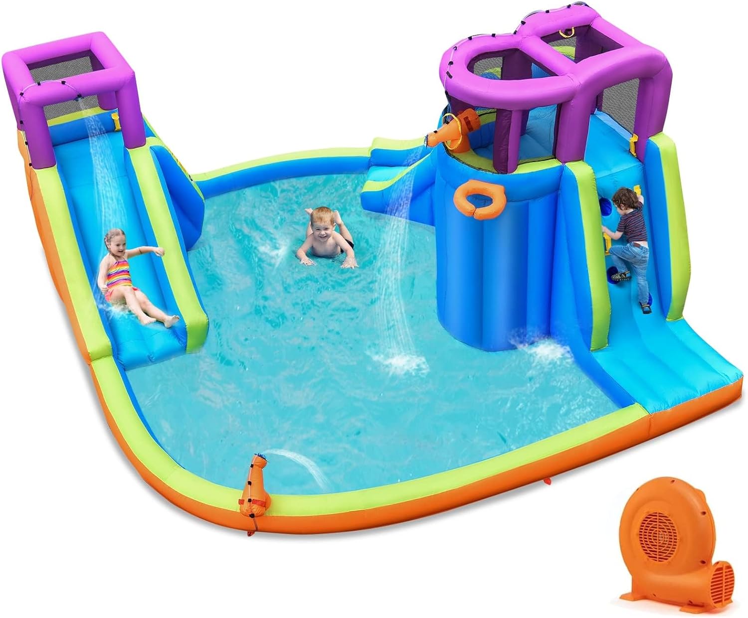 Inflatable Water Slide Park 75 – Kids Outdoor Climbing Bewertung und Preis