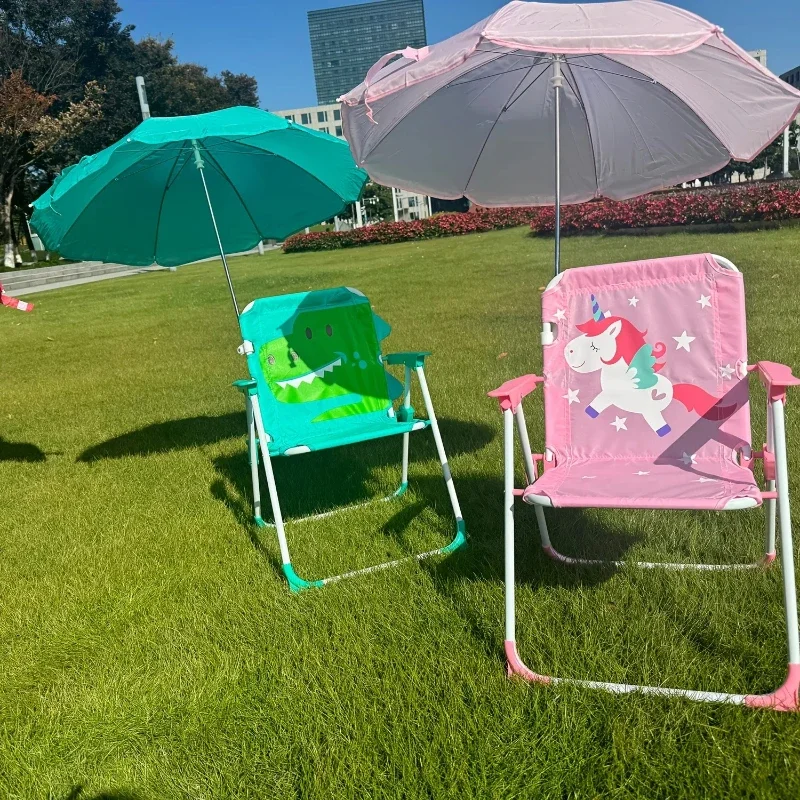 Cartoon Animal Kids Beach Chai – Kids Outdoor Umbrella Chair Bewertung und Preis