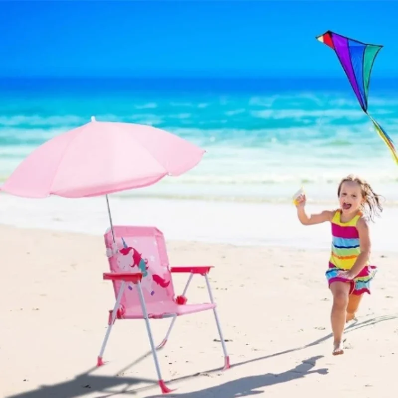 Cartoon Animal Kids Beach Chai – Kids Outdoor Umbrella Chair Bewertung und Preis