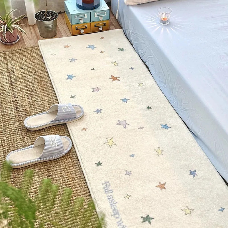 VIKAMA Cute Star Fluffy Rug Fa – Kids Outdoor Mat Waterproof Bewertung und Preis