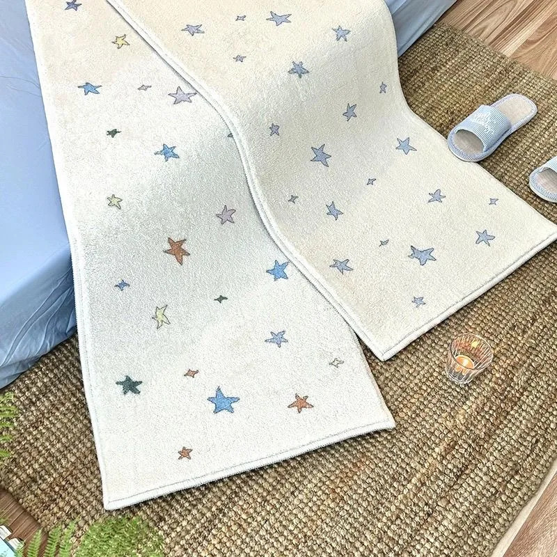 VIKAMA Cute Star Fluffy Rug Fa – Kids Outdoor Mat Waterproof Bewertung und Preis