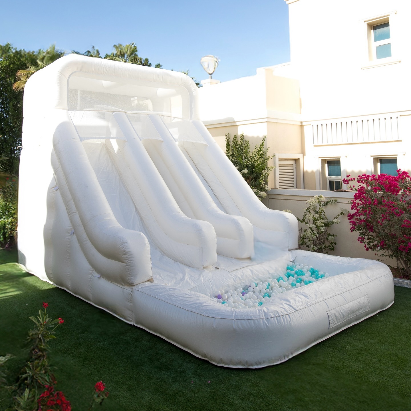 PVC Big White Dual Lane Dry Sl – Kids Outdoor Water Bewertung und Preis