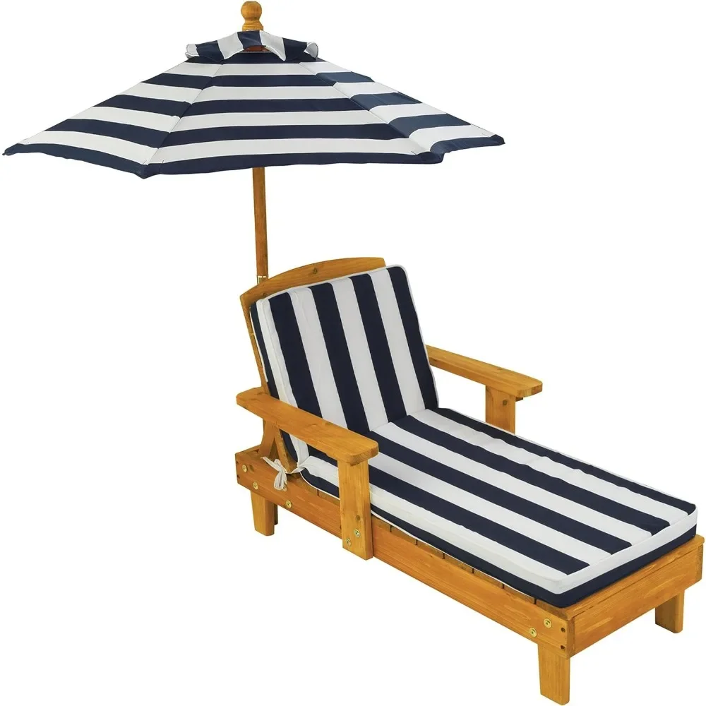 t Outdoor Wooden Chaise Lounge – Kids Outdoor Umbrella Chair Bewertung und Preis