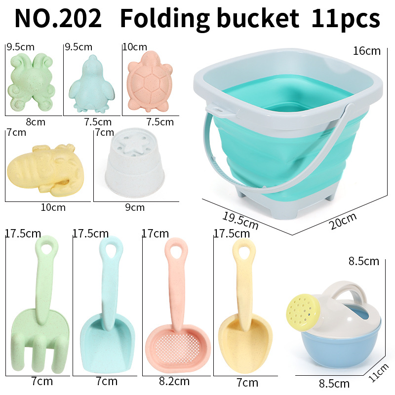 Beach Sand Play Water Set Fold – Kids Outdoor Water Play Bewertung und Preis