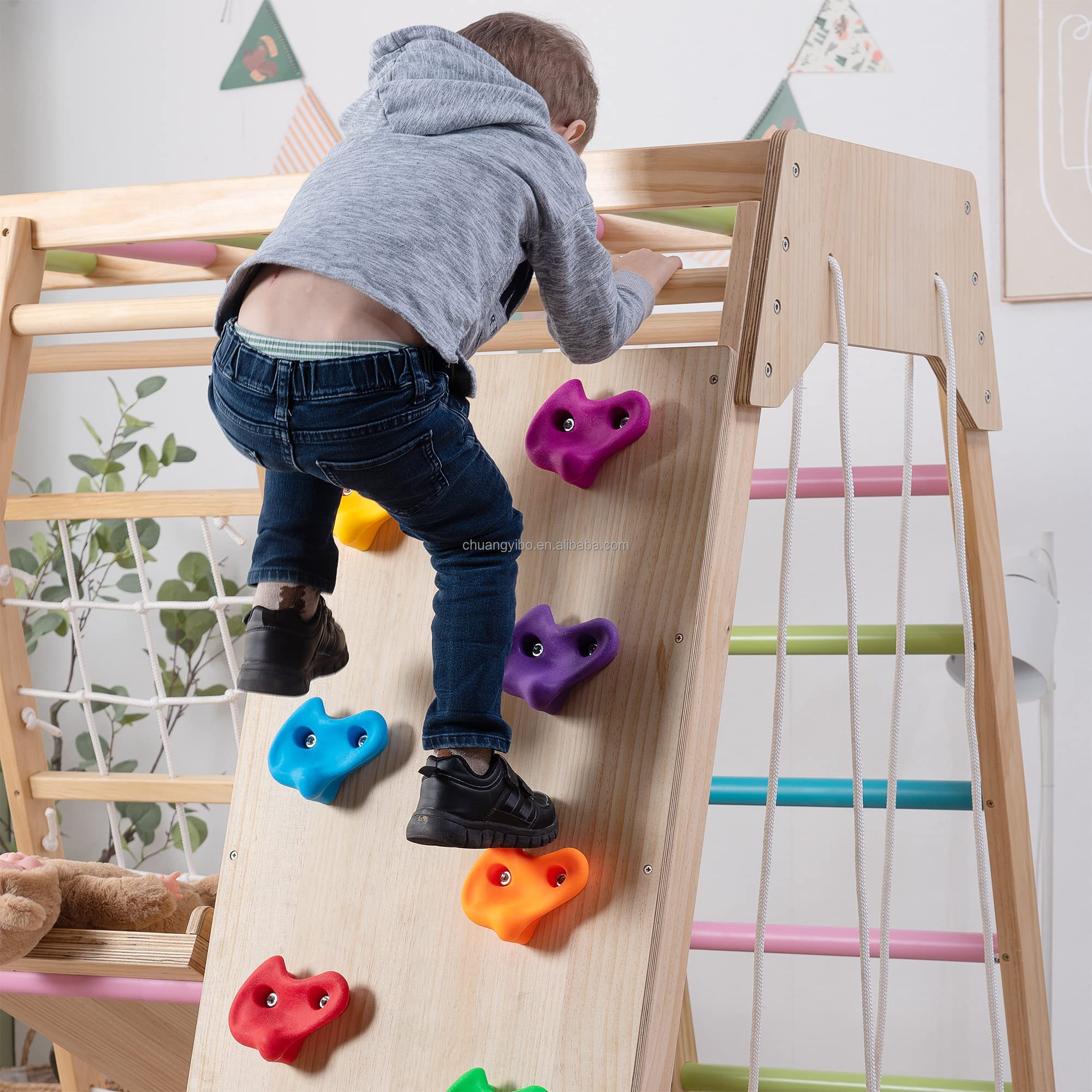 Climbing Walls Amusement Park  – Kids Outdoor Climbing Bewertung und Preis