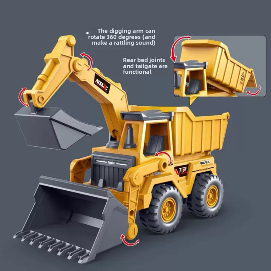 1pcs Excavator Truck Model Toy – Kids Outdoor Excavator Bewertung und Preis