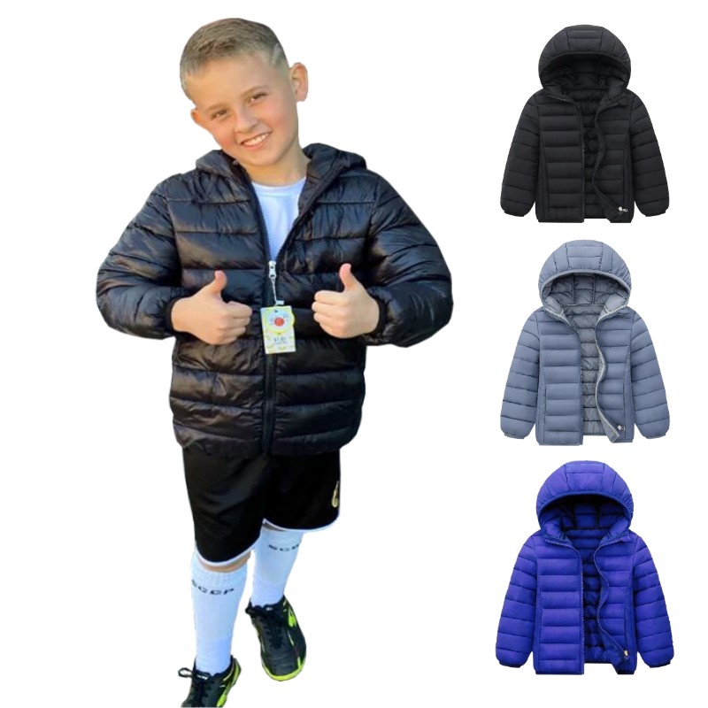 Hooded Lightweight Down Jacket – Kids Outdoor Jacket Bewertung und Preis