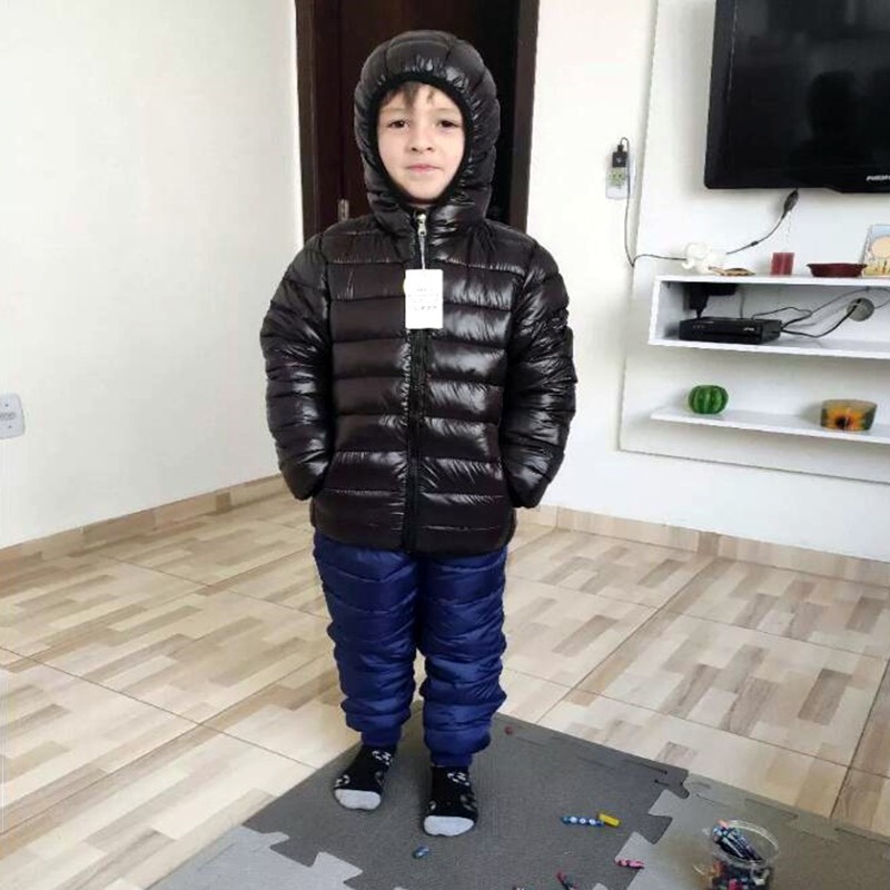 Hooded Lightweight Down Jacket – Kids Outdoor Jacket Bewertung und Preis