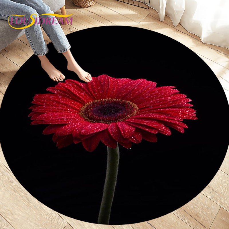 Nordic Flower Daisy Pattern Ar – Kids Outdoor Mat Waterproof Bewertung und Preis