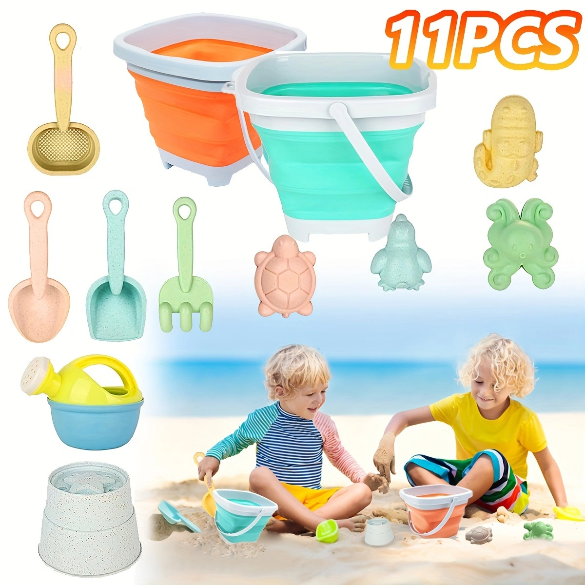 11Pcs Beach Toys Set Gift Pack – Kids Outdoor Water Play Bewertung und Preis