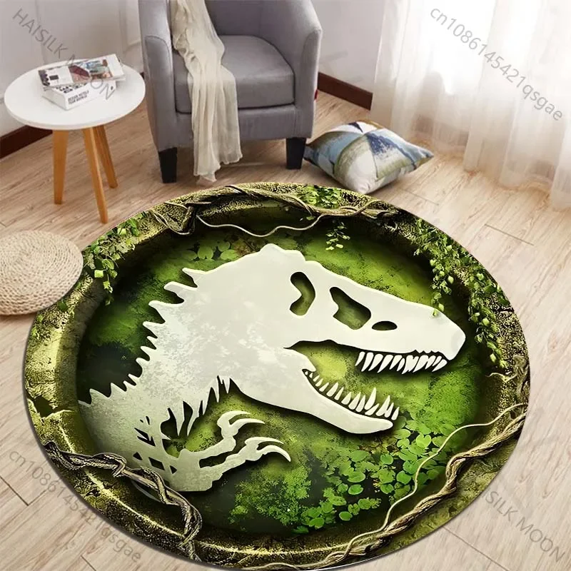 HD 3D Dinosaur Print Round Rug – Kids Outdoor Mat Waterproof Bewertung und Preis