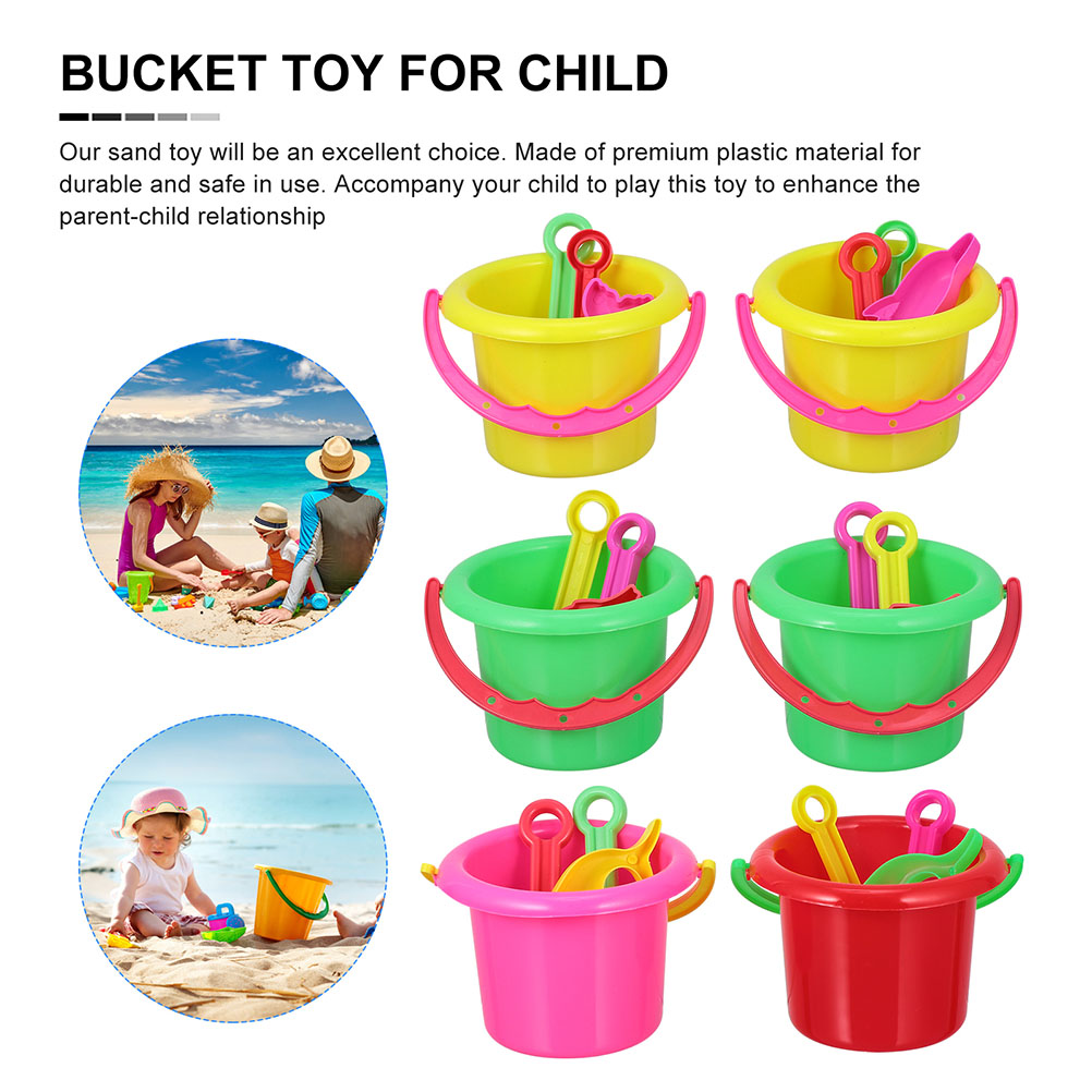 8 Sets Kids Sand Bucket Beach  – Kids Outdoor Water Play Bewertung und Preis