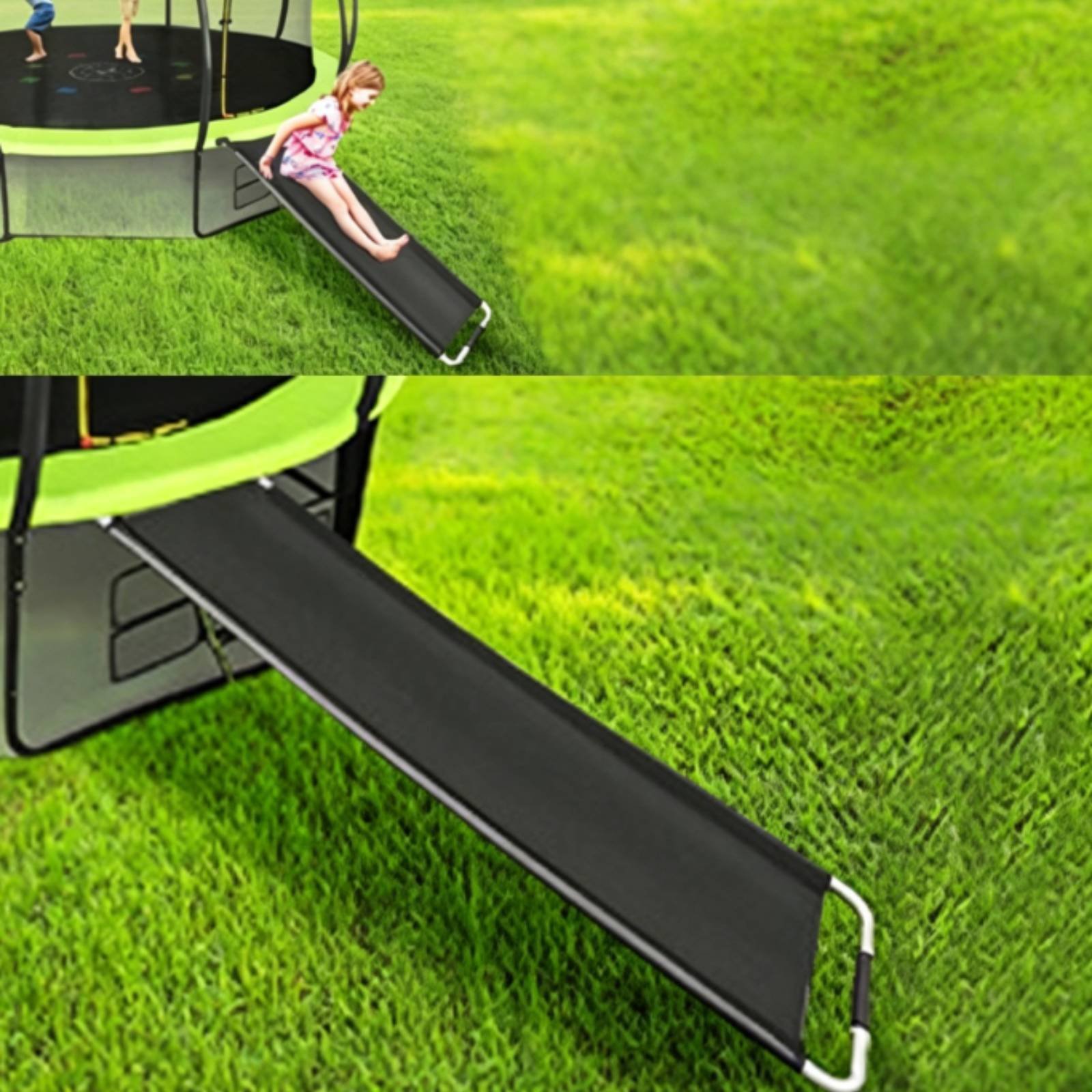 Kids Trampoline with Slide Ind – Kids Outdoor Climbing Bewertung und Preis