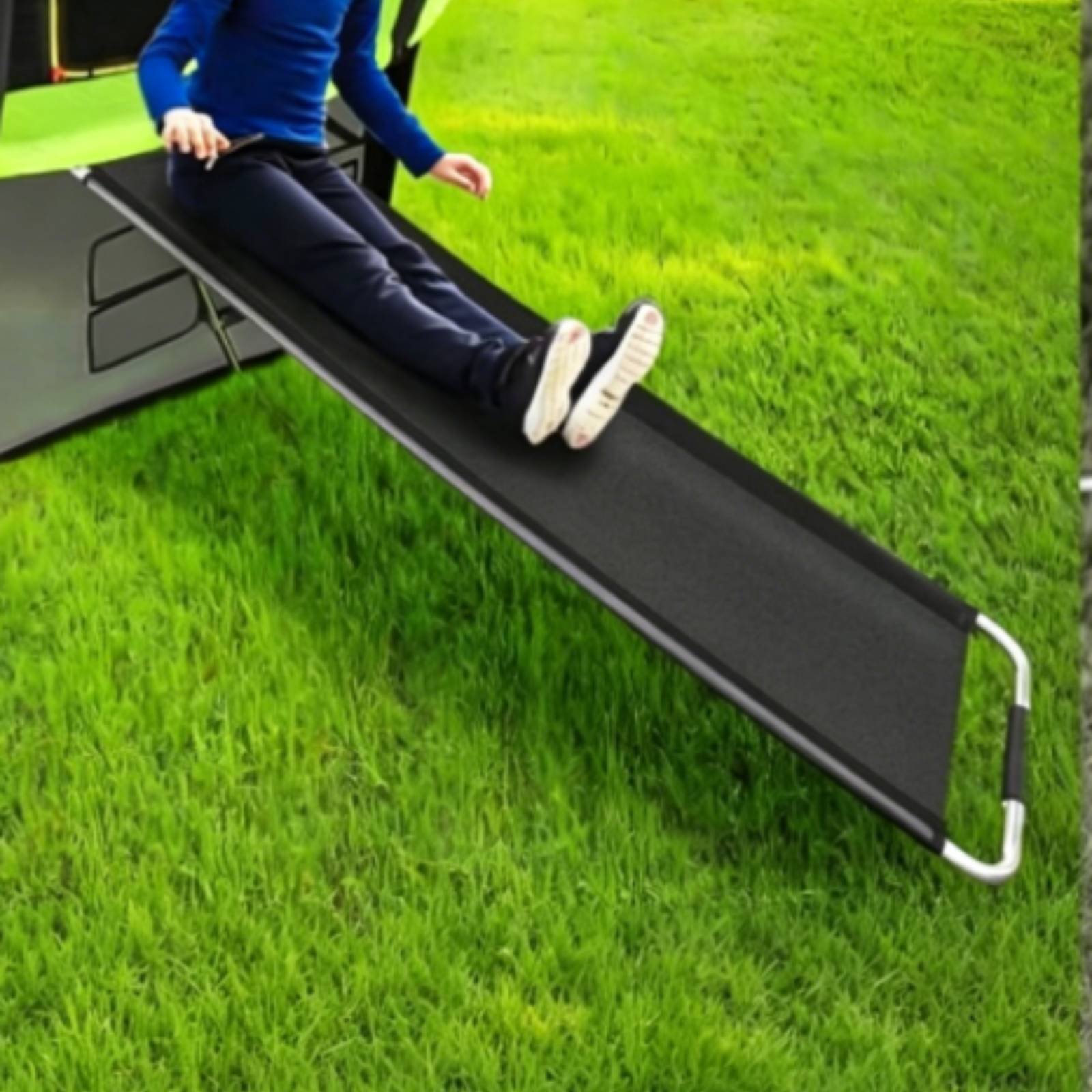 Kids Trampoline with Slide Ind – Kids Outdoor Climbing Bewertung und Preis