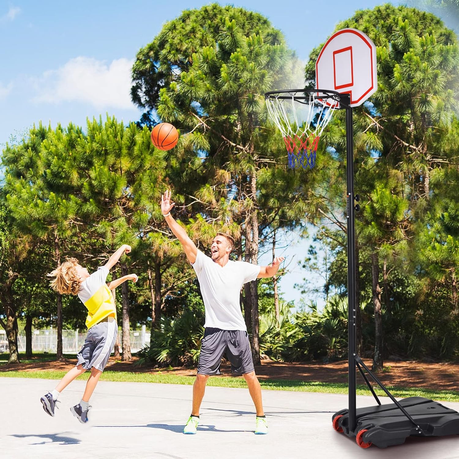Portable Basketball Hoop with  – Kids Outdoor Basketball Bewertung und Preis