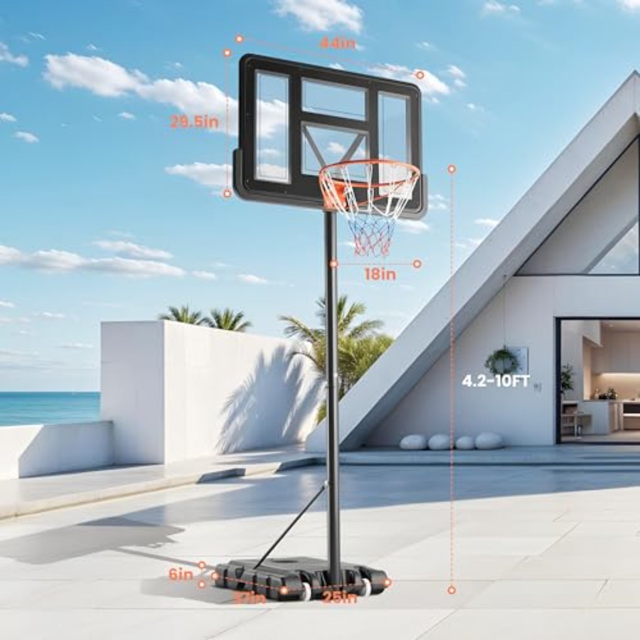 Outdoor adjustable basketball  – Kids Outdoor Basketball Bewertung und Preis