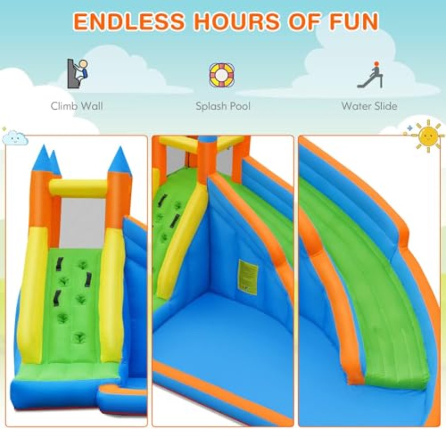 Backyard outdoor inflatable wa – Kids Outdoor Climbing Bewertung und Preis