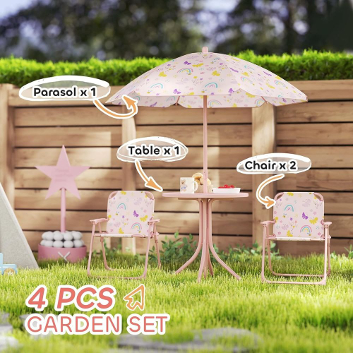 Kids Picnic Table and Chair Se – Kids Outdoor Umbrella Chair Bewertung und Preis
