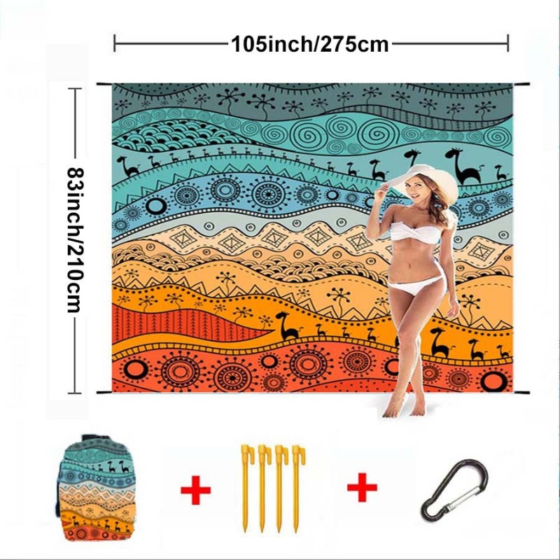 Large Beach Blanket Waterproof – Kids Outdoor Mat Waterproof Bewertung und Preis