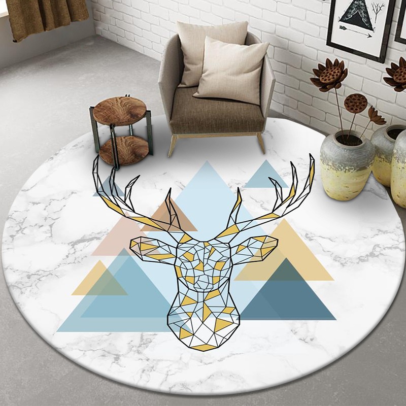 VIKAMA Round Cartoon Carpet fo – Kids Outdoor Mat Waterproof Bewertung und Preis