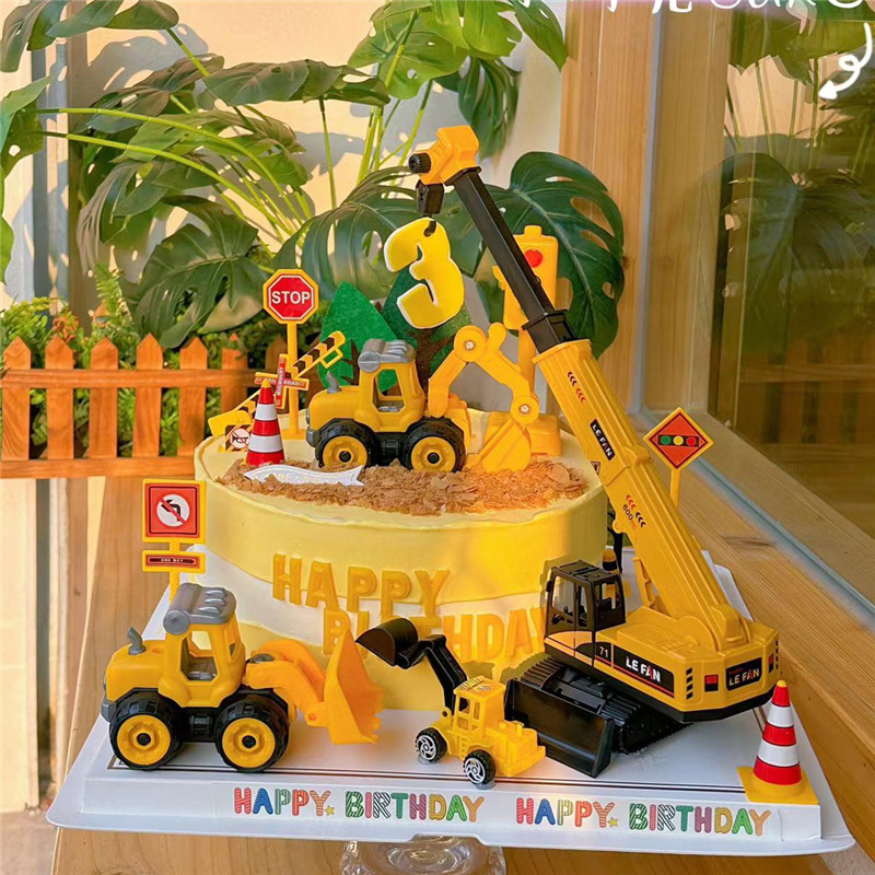 Excavator Crane Tractor Cake T – Kids Outdoor Excavator Bewertung und Preis