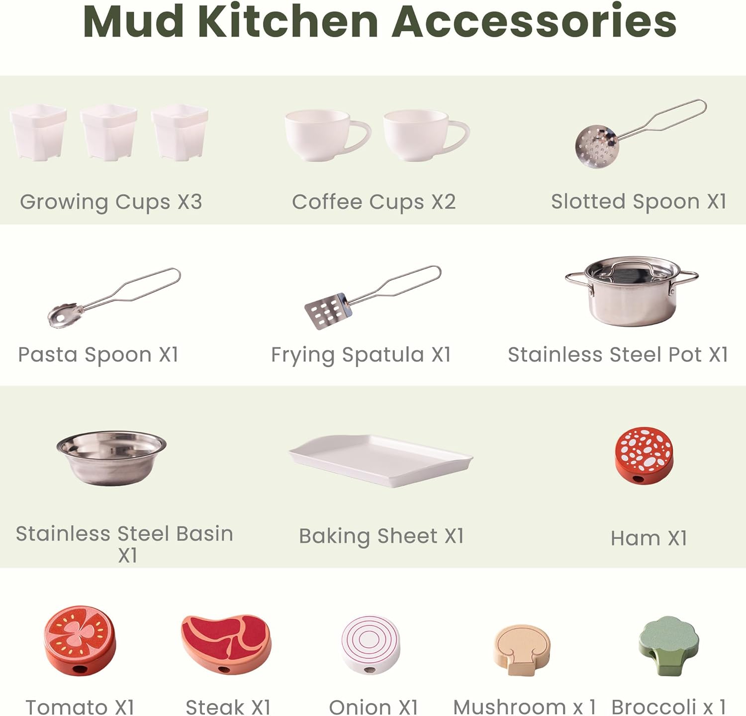Wooden Mud Kitchen for Kids, O – Kids Outdoor Grill Bewertung und Preis