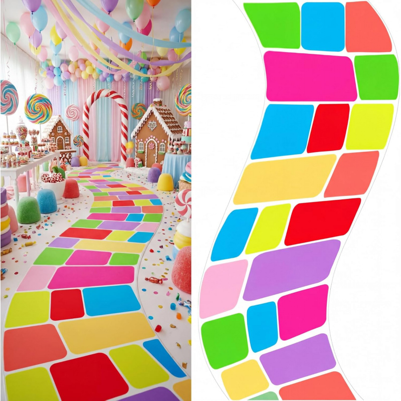 VIKAMA Candy Land Foldable Run – Kids Outdoor Mat Waterproof Bewertung und Preis
