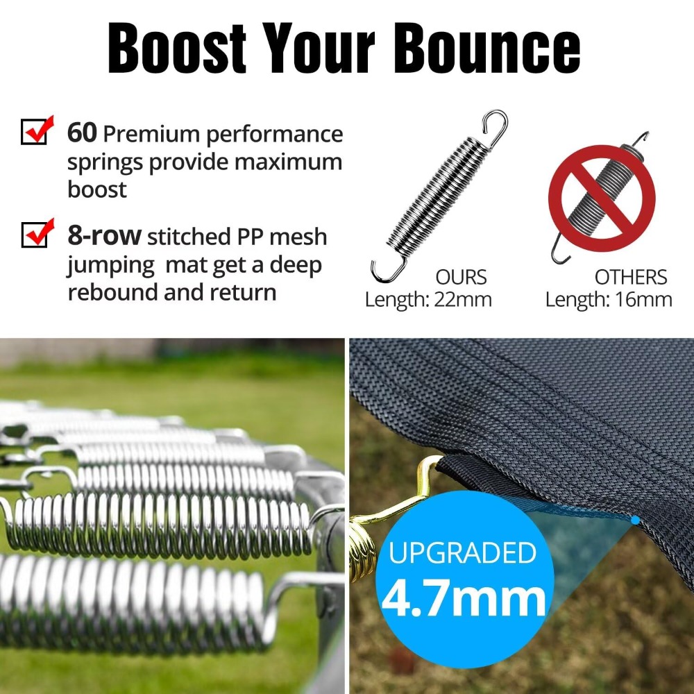 10 FT Trampoline for Kids, Out – Kids Outdoor Mat Waterproof Bewertung und Preis