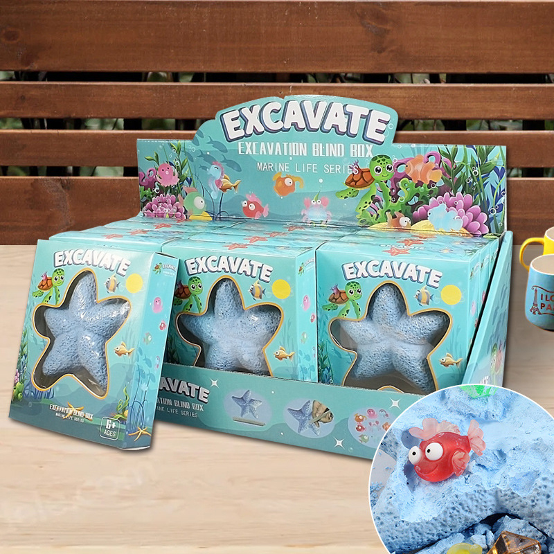 Starfish Marine Life Gemstone  – Kids Outdoor Excavator Bewertung und Preis