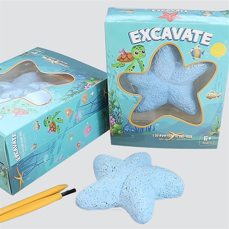 Starfish Marine Life Gemstone  – Kids Outdoor Excavator Bewertung und Preis