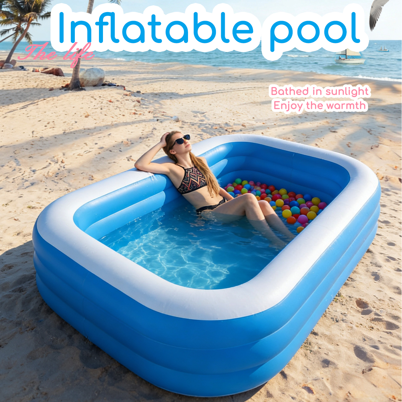 Inflatable Pool for Kids and A – Kids Outdoor Water Bewertung und Preis