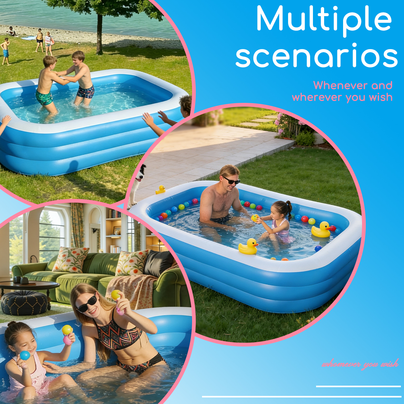 Inflatable Pool for Kids and A – Kids Outdoor Water Bewertung und Preis