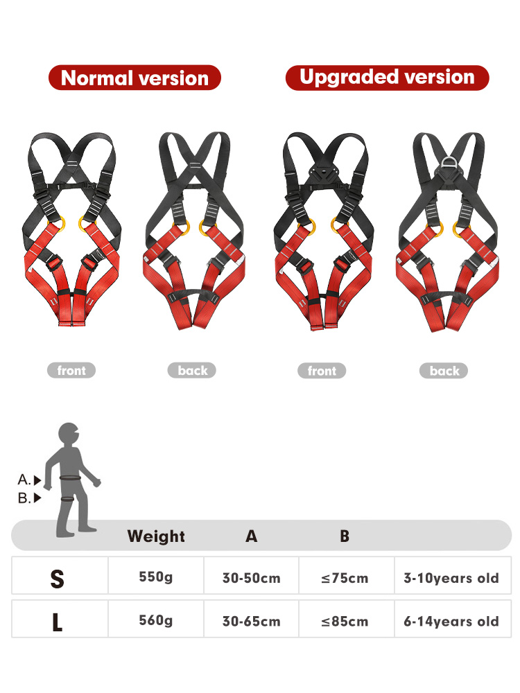 Kid's Safety Belt Child Full B – Kids Outdoor Climbing Bewertung und Preis