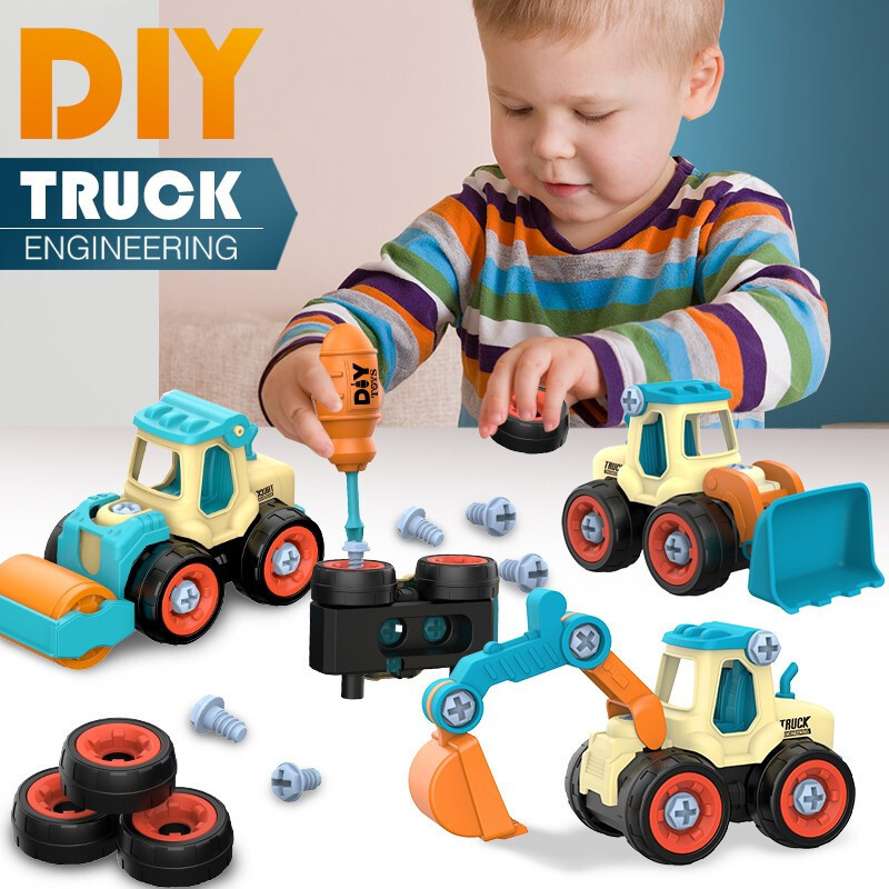 Nut Disassembly Loading Unload – Kids Outdoor Excavator Bewertung und Preis