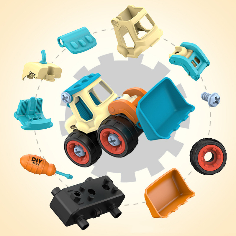 Nut Disassembly Loading Unload – Kids Outdoor Excavator Bewertung und Preis