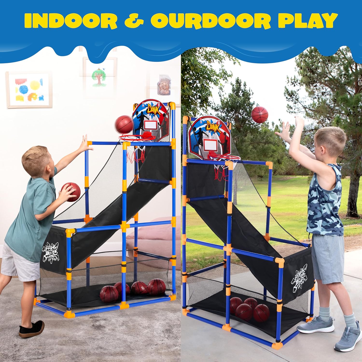 Arcade Basketball Game Set wit – Kids Outdoor Basketball Bewertung und Preis