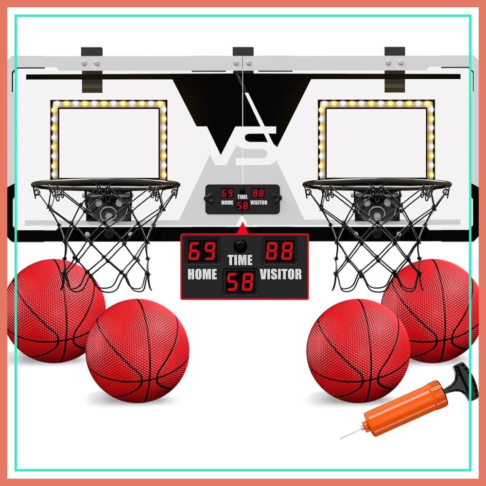 2 Player Basketball Game, Dual – Kids Outdoor Basketball Bewertung und Preis