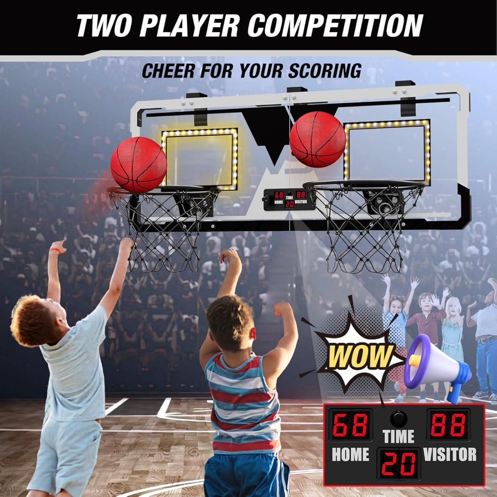 2 Player Basketball Game, Dual – Kids Outdoor Basketball Bewertung und Preis