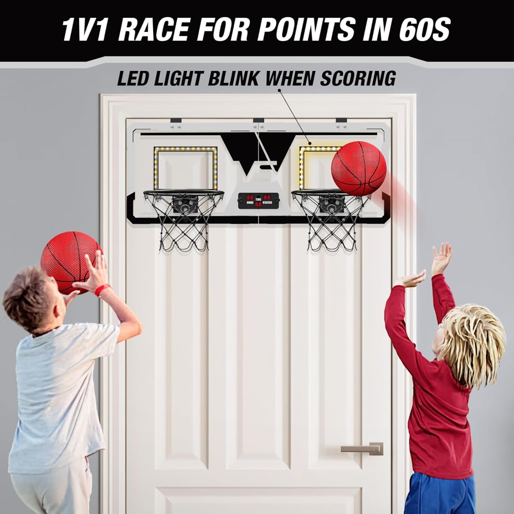 2 Player Basketball Game, Dual – Kids Outdoor Basketball Bewertung und Preis