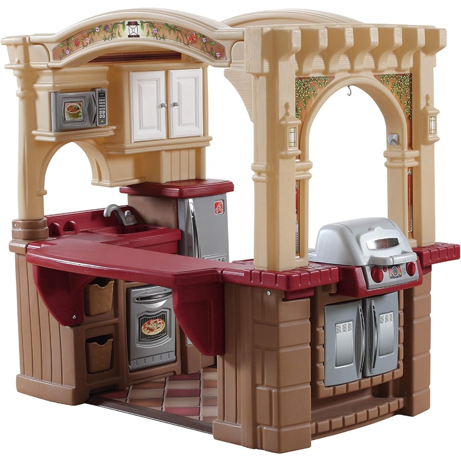 Grand Walk-In Kitchen & Grill  – Kids Outdoor House With Kitchen Bewertung und Preis