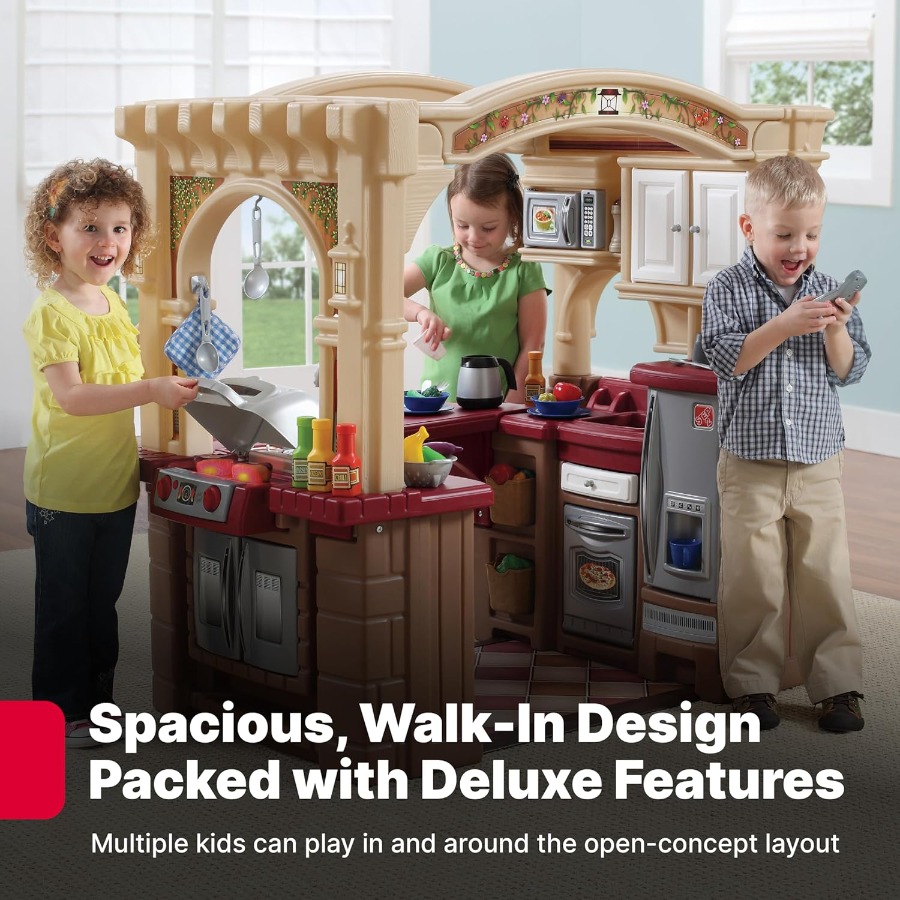 Grand Walk-In Kitchen & Grill  – Kids Outdoor House With Kitchen Bewertung und Preis