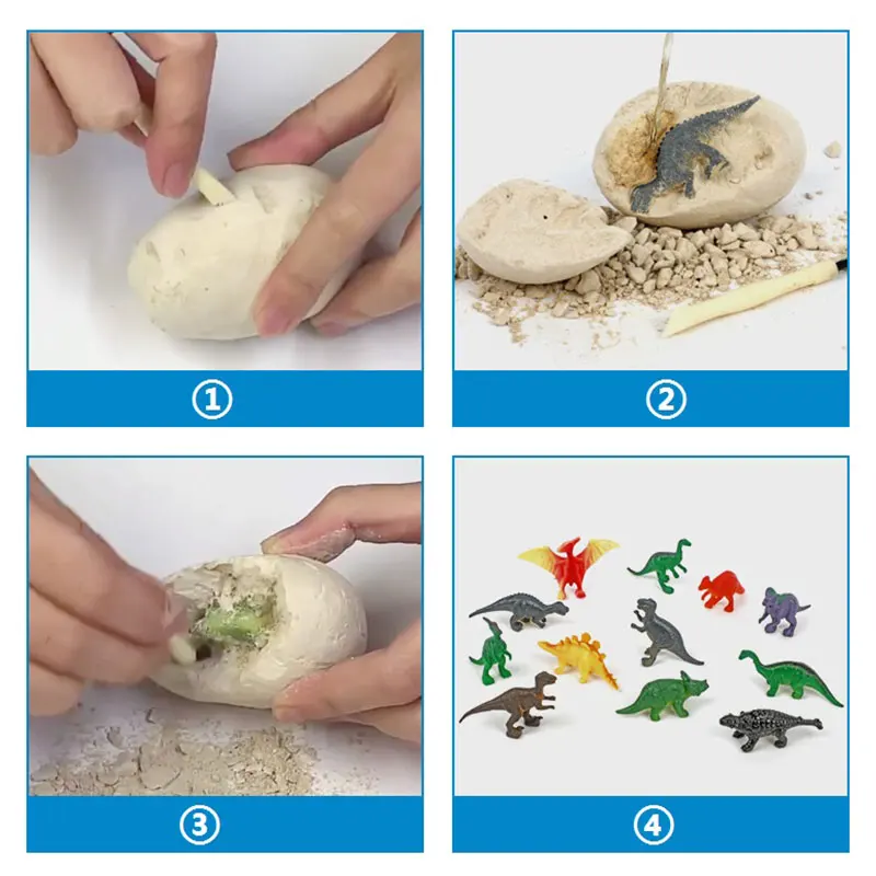 12PCS Archeological Dinosaur E – Kids Outdoor Excavator Bewertung und Preis