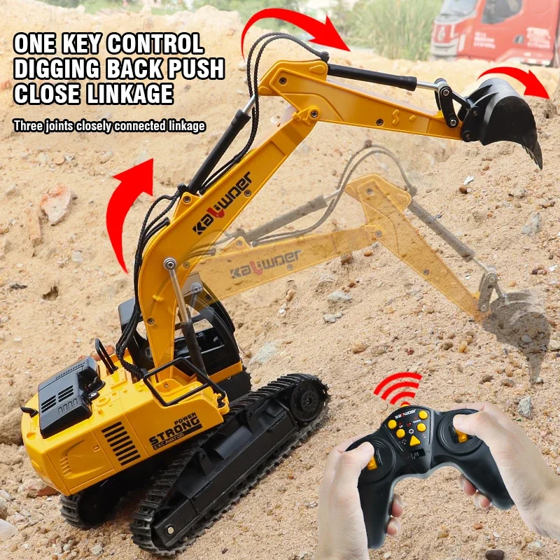 Huina Rc Excavator 1/24 9Ch Re – Kids Outdoor Excavator Bewertung und Preis