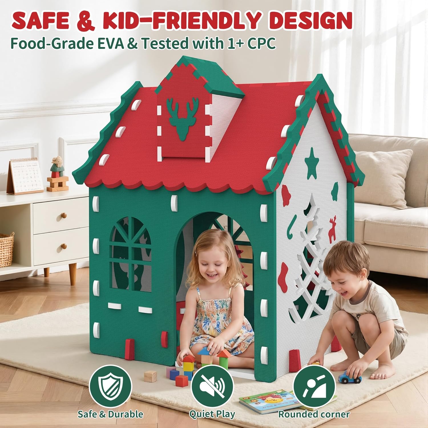 Kids Playhouse Kitchen Theme,  – Kids Outdoor House With Kitchen Bewertung und Preis