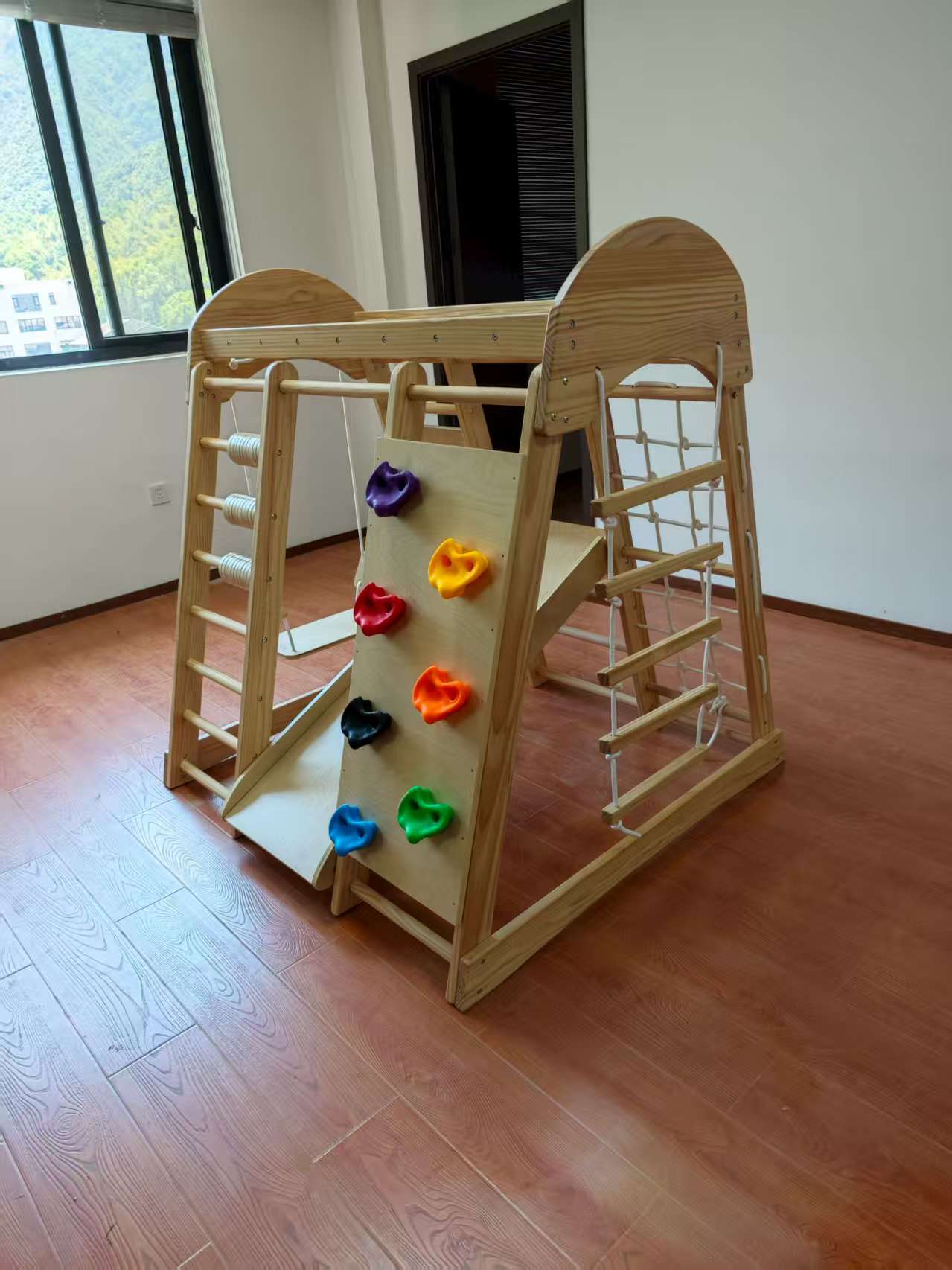 Wooden Kids Climbing Frame Lad – Kids Outdoor Climbing Bewertung und Preis