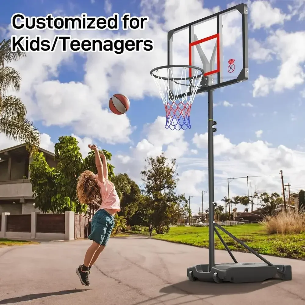 Adjustable Height Portable Bas – Kids Outdoor Basketball Bewertung und Preis