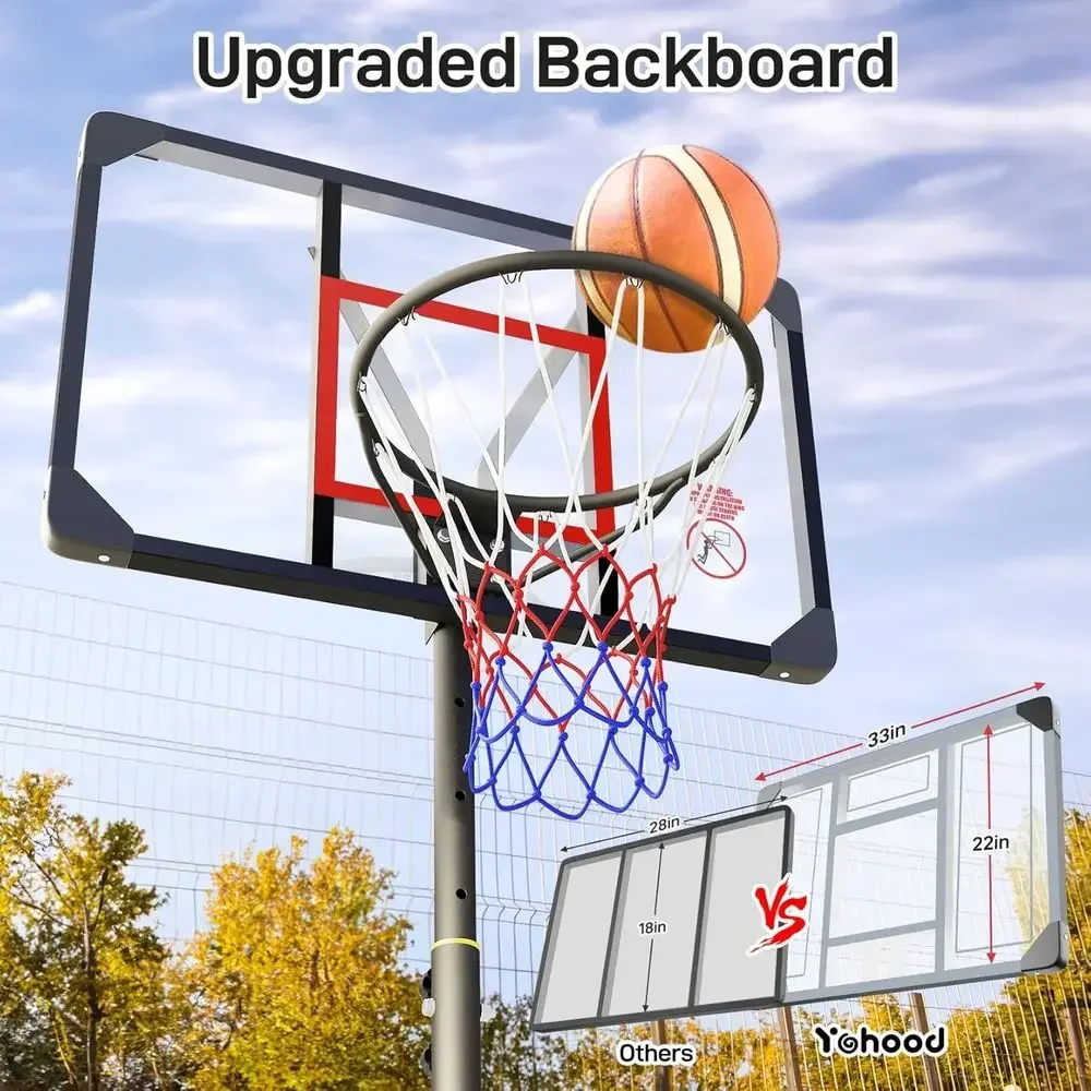 Adjustable Height Portable Bas – Kids Outdoor Basketball Bewertung und Preis