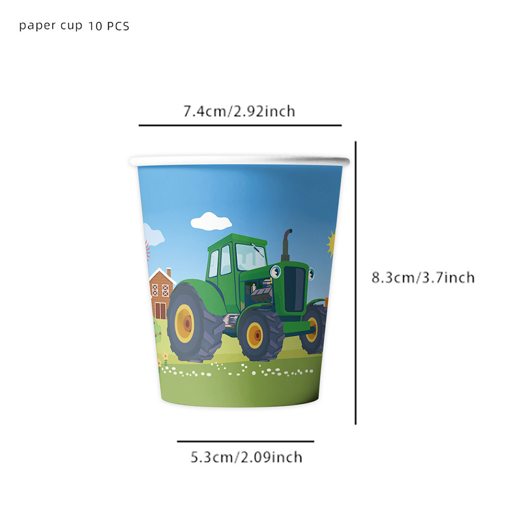 Green Farm Tractor Birthday Pa – Kids Outdoor Excavator Bewertung und Preis